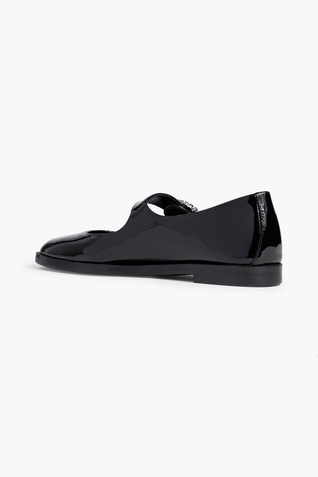 STUART WEITZMAN Loralei patent-leather Mary Jane flats