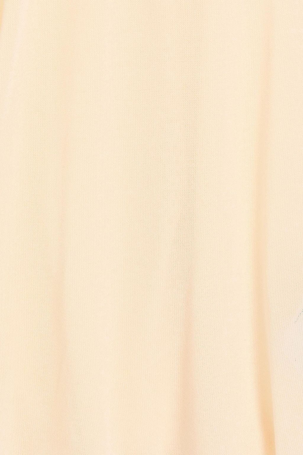 ZIMMERMANN ウォッシュ加工シルク クロップド ビスチェトップ