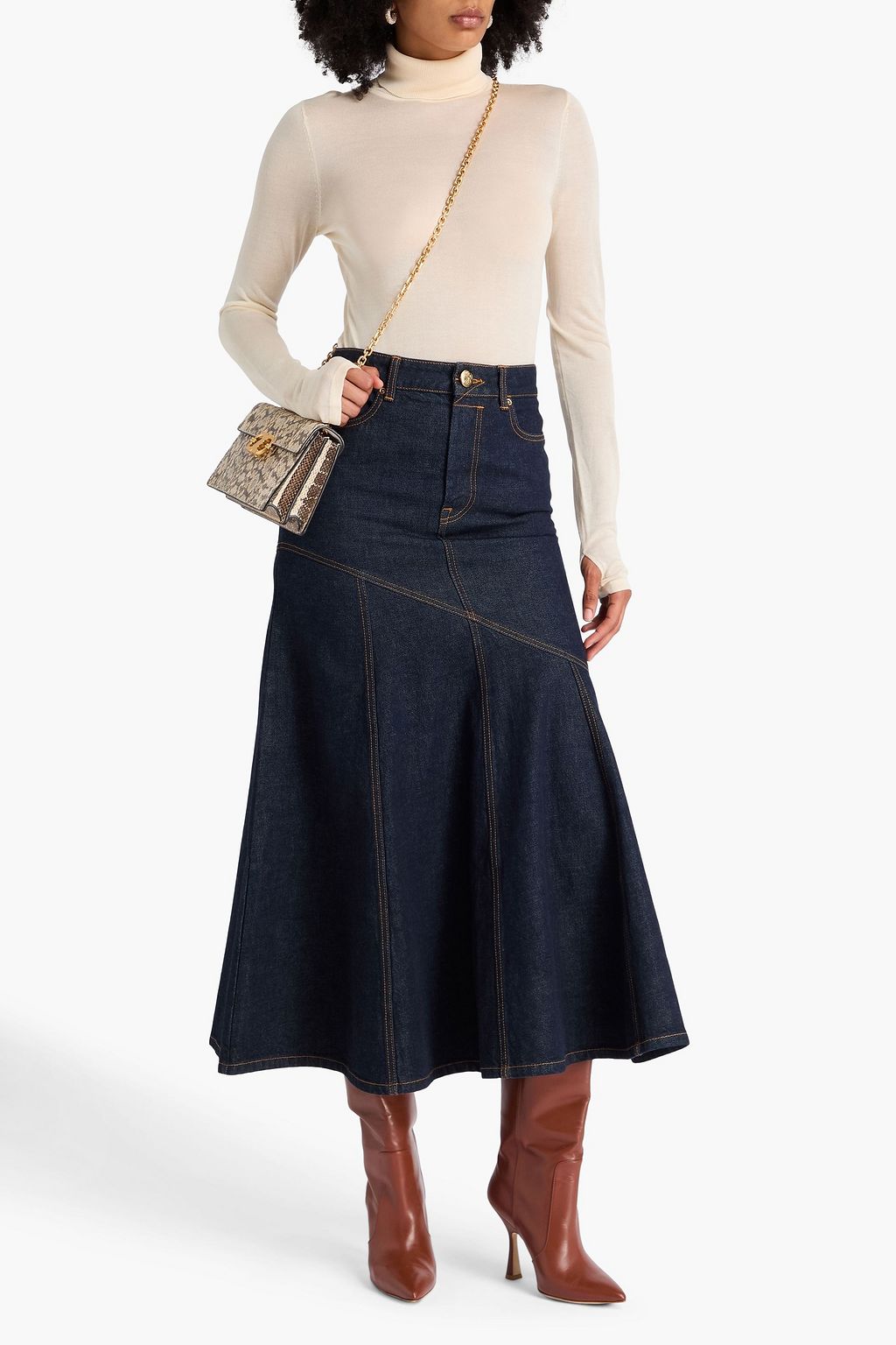 ZIMMERMANN ウォッシュ加工シルク クロップド ビスチェトップ
