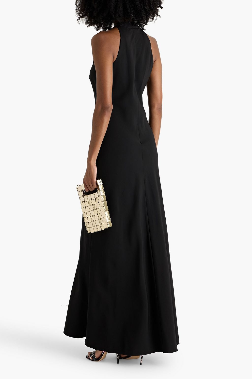 MIKAEL AGHAL Crepe gown