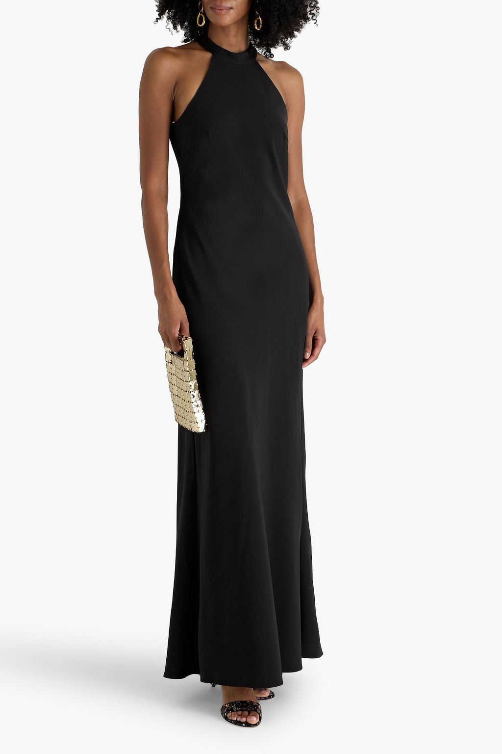 MIKAEL AGHAL Crepe gown