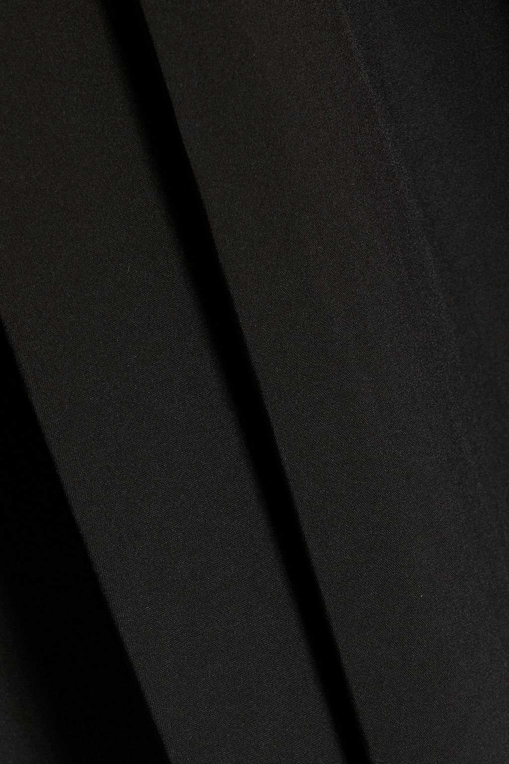 MIKAEL AGHAL Ruffled chiffon midi dress