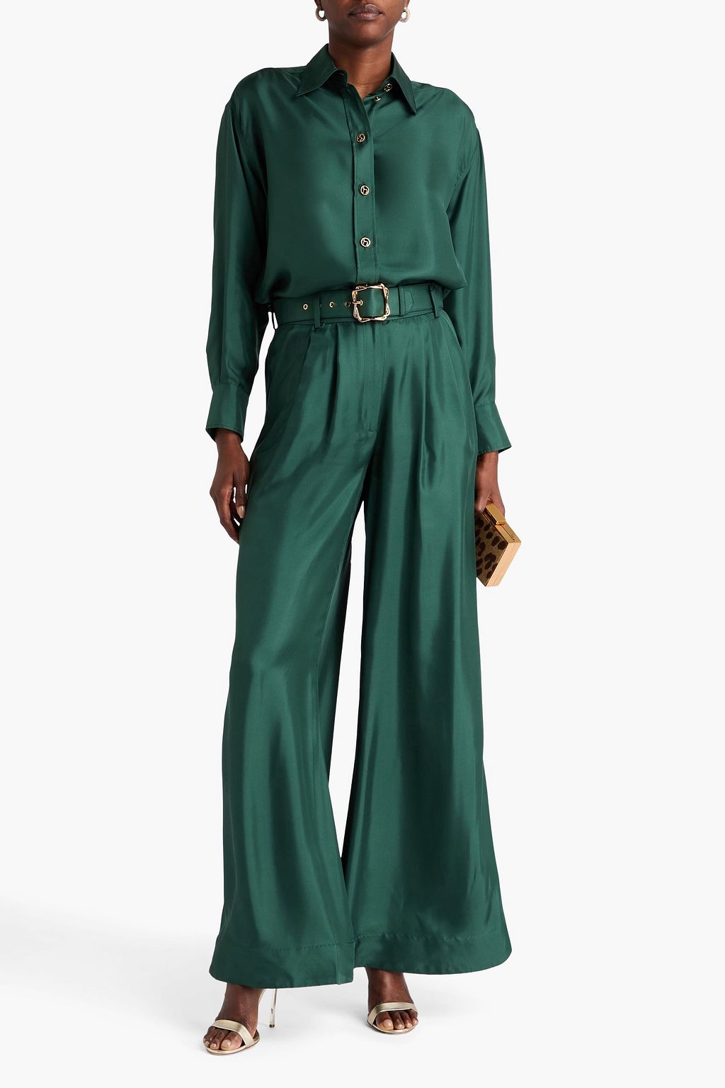 ZIMMERMANN Silk-twill shirt