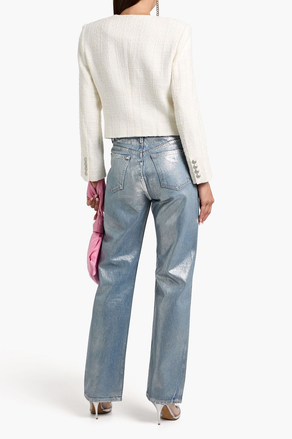 VERONICA BEARD Nathan cotton-blend tweed jacket