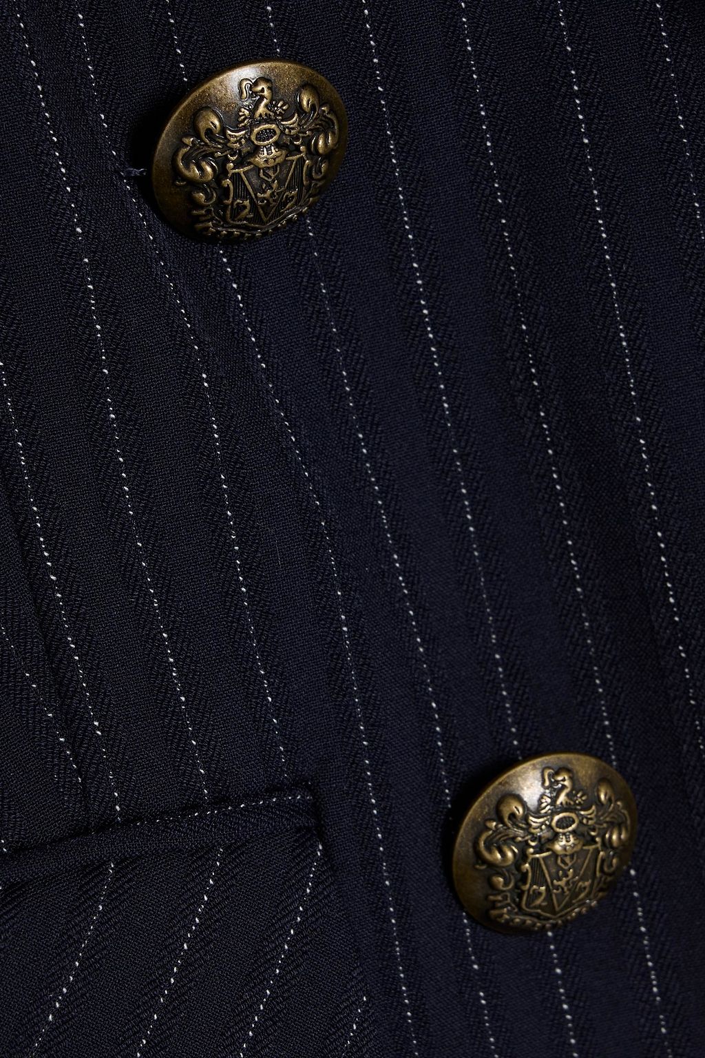 VERONICA BEARD Beacon Dickey pinstriped jacquard blazer