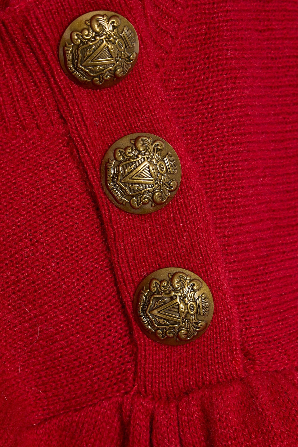 Veronica Beard Nelia Cashmere Sweater In Red