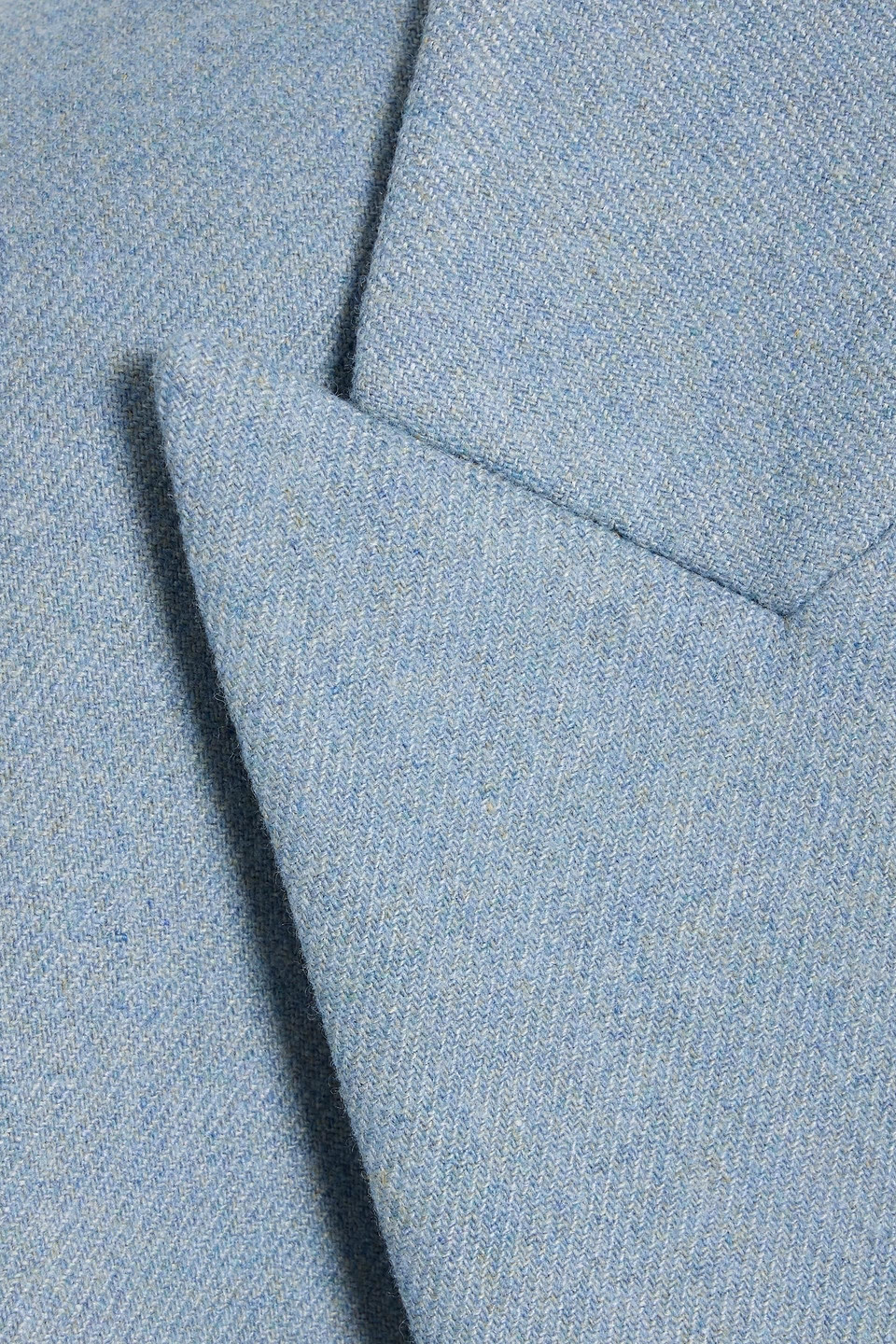 Veronica Beard Rickie Dickey Double-breasted Twill Blazer In Blue