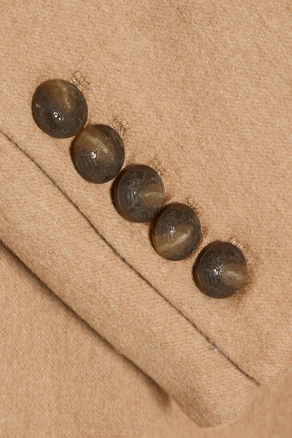 VERONICA BEARD Ellette Dickey double-breasted camel hair blazer