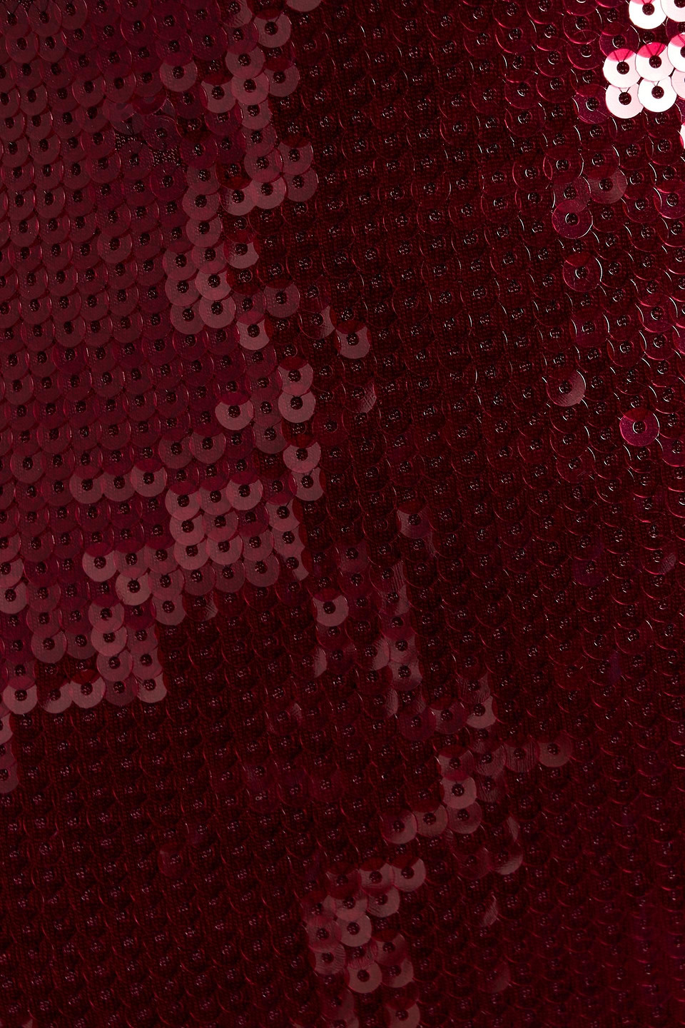 Veronica Beard Koa Sequined Stretch-jersey Midi Pencil Skirt In Burgundy
