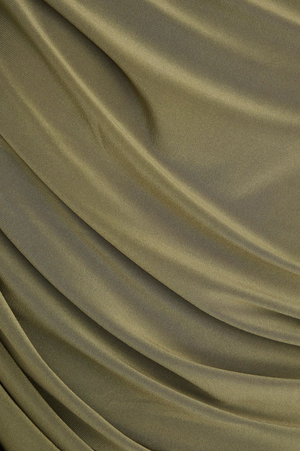 NORMA KAMALI Diana one-shoulder stretch-jersey dress