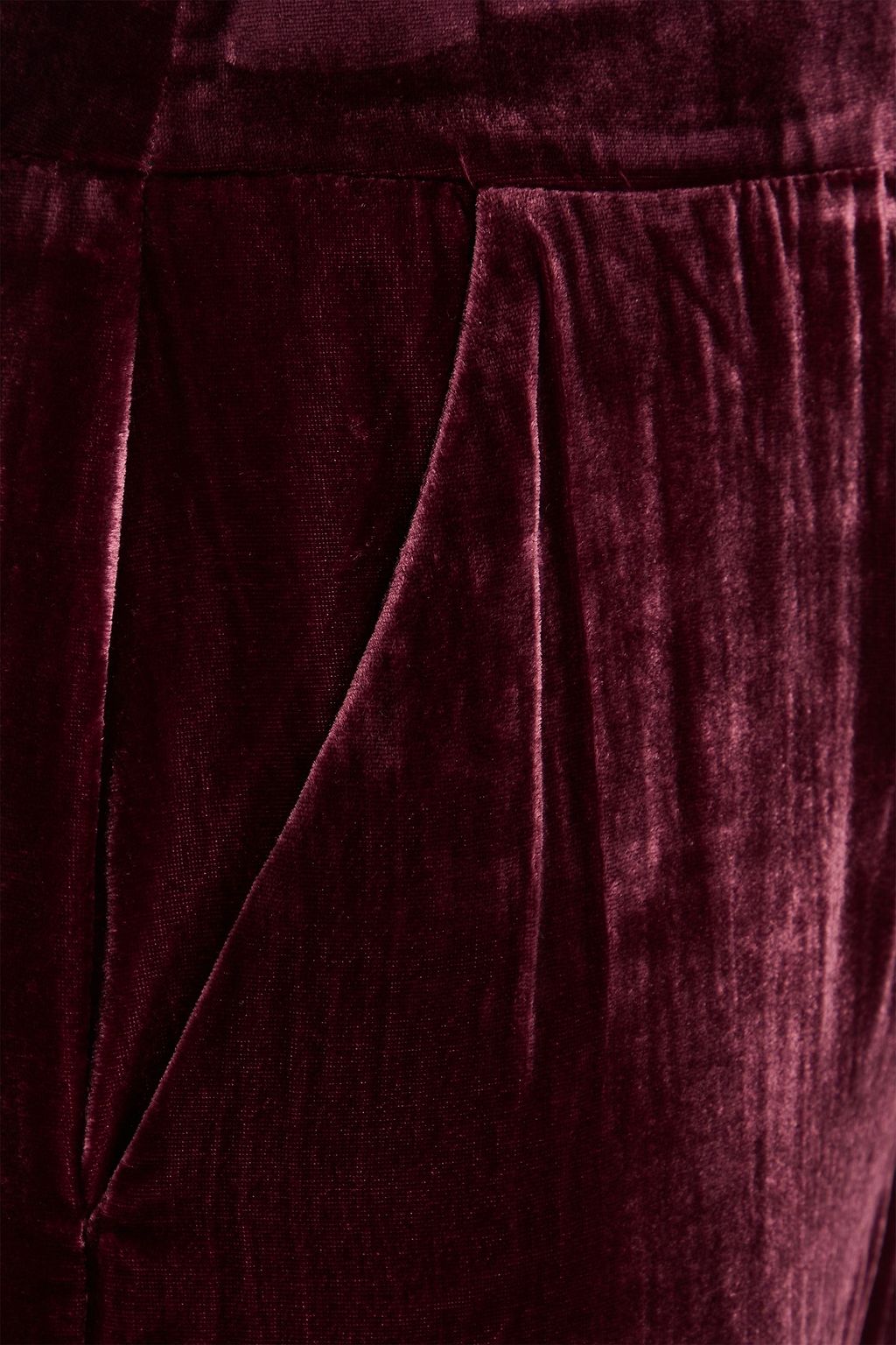 VERONICA BEARD Lebone velvet flared pants