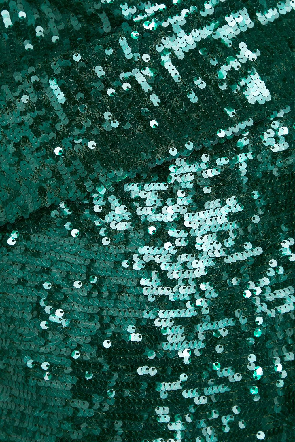 SAFIYAA Caral draped sequined crepe gown