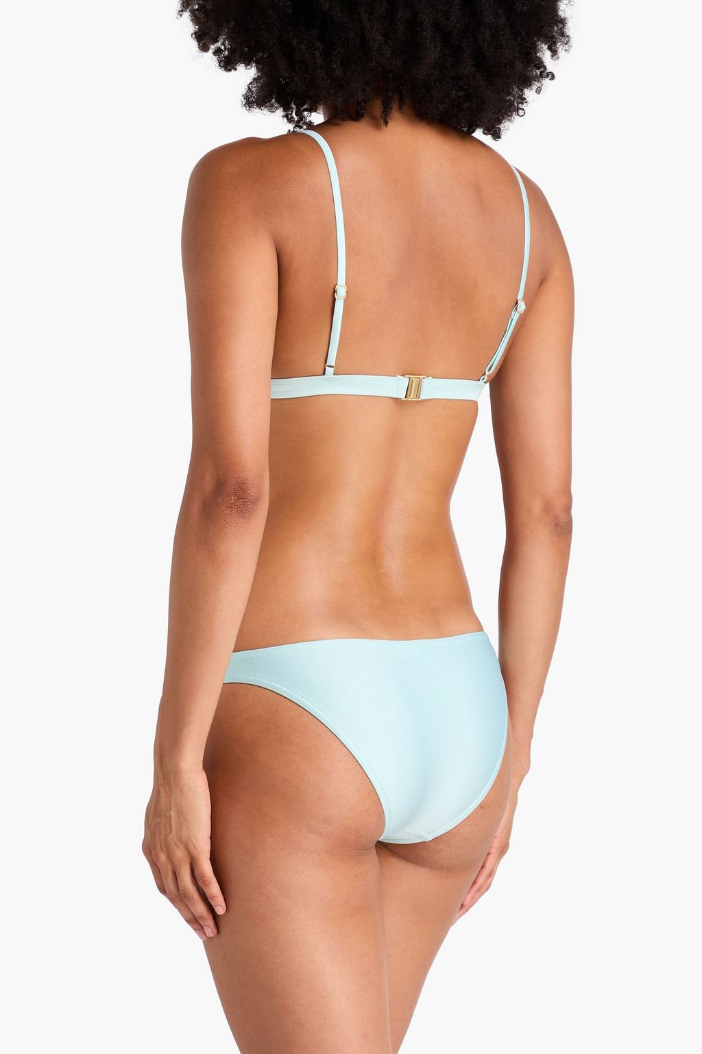 ZIMMERMANN بيكيني بتصميم مثلث الشكل بثنيات رفيعة