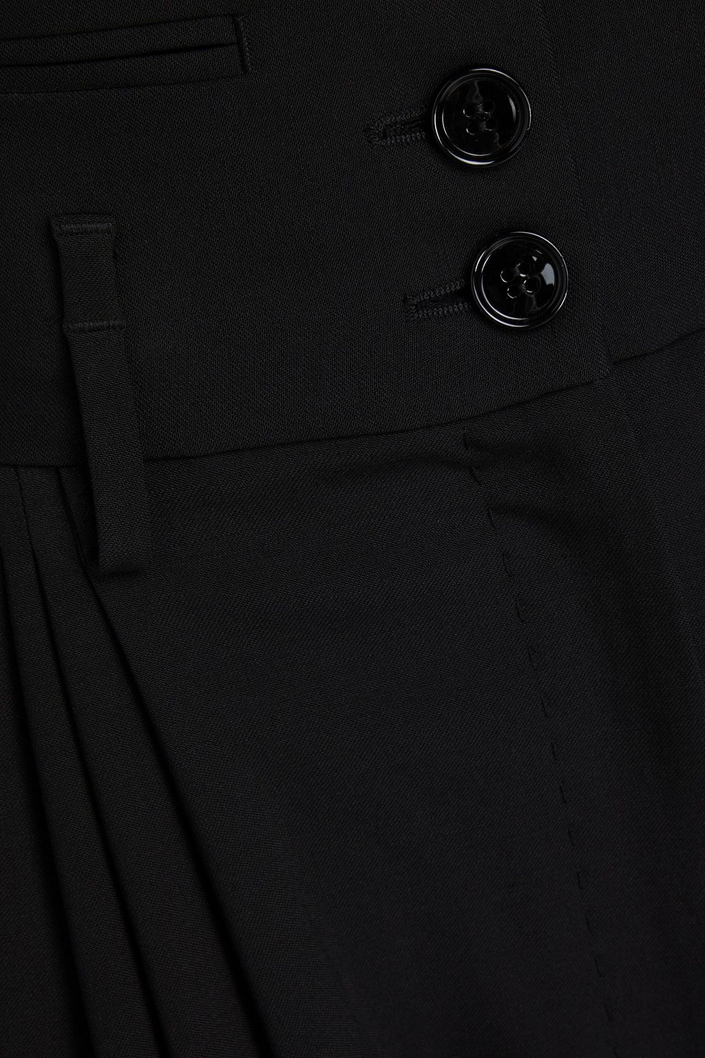 DOLCE&GABBANA Open-back wool-twill halterneck jumpsuit