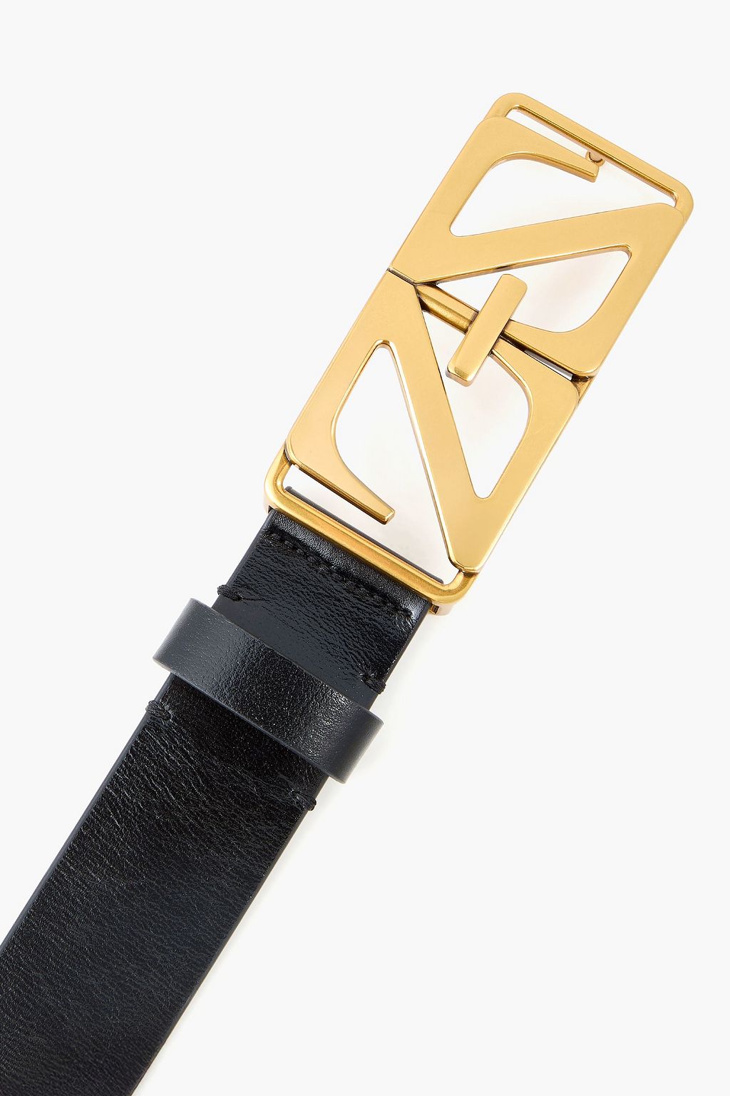 ZIMMERMANN Glossed-leather belt