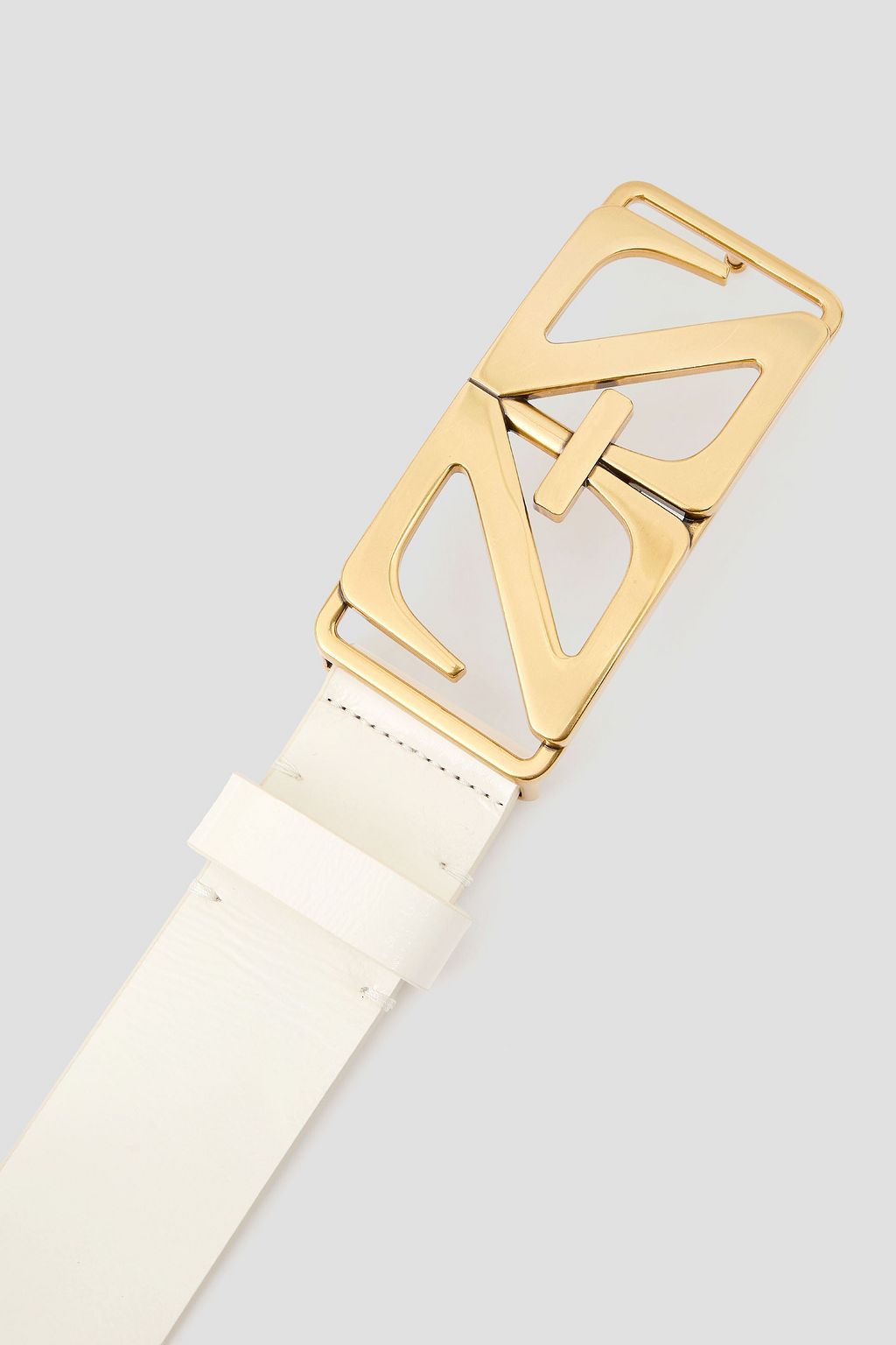ZIMMERMANN Glossed-leather belt