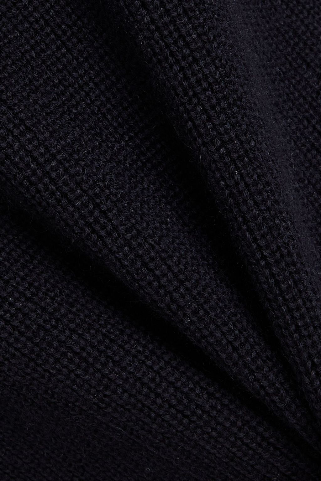 VINCE. Ribbed wool and cashmere-blend sweater