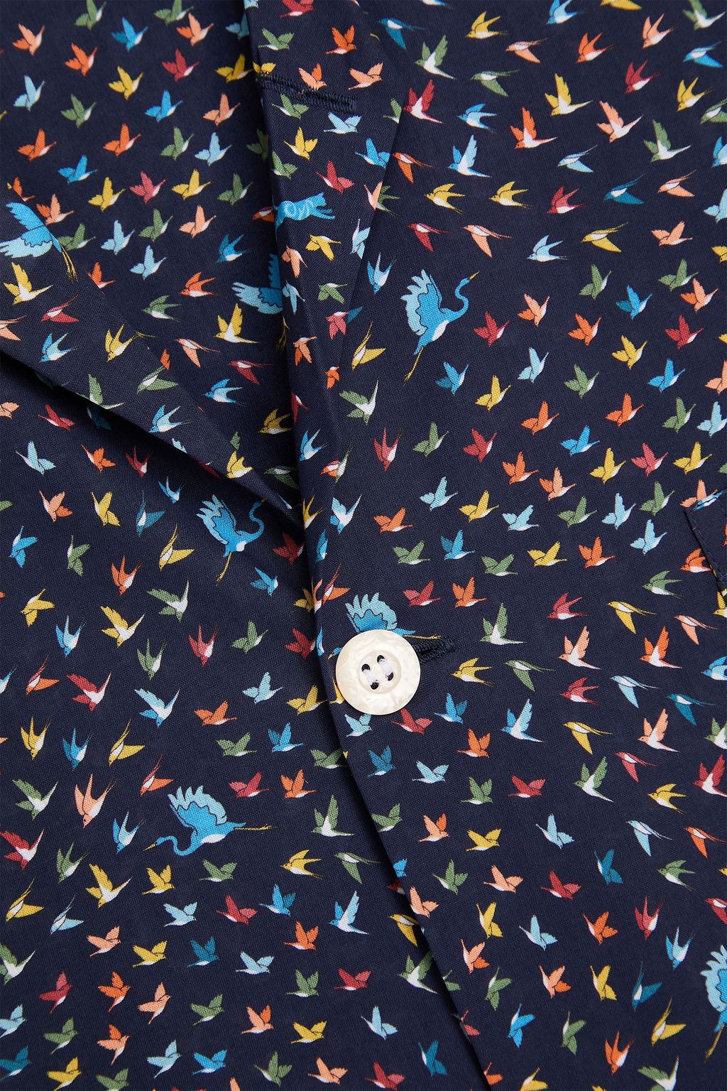 DEREK ROSE Ledbury printed cotton pajama set