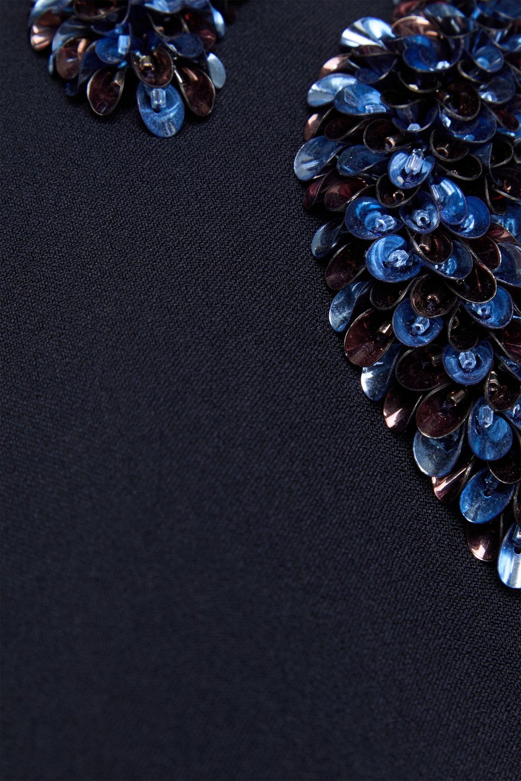 SAFIYAA Dana embellished crepe gown