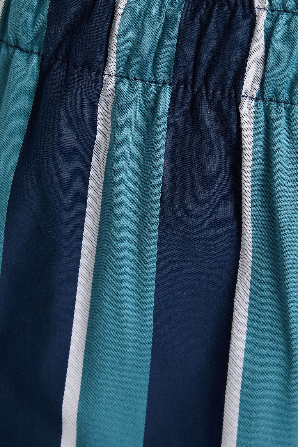 DEREK ROSE Striped cotton-twill pajama pants