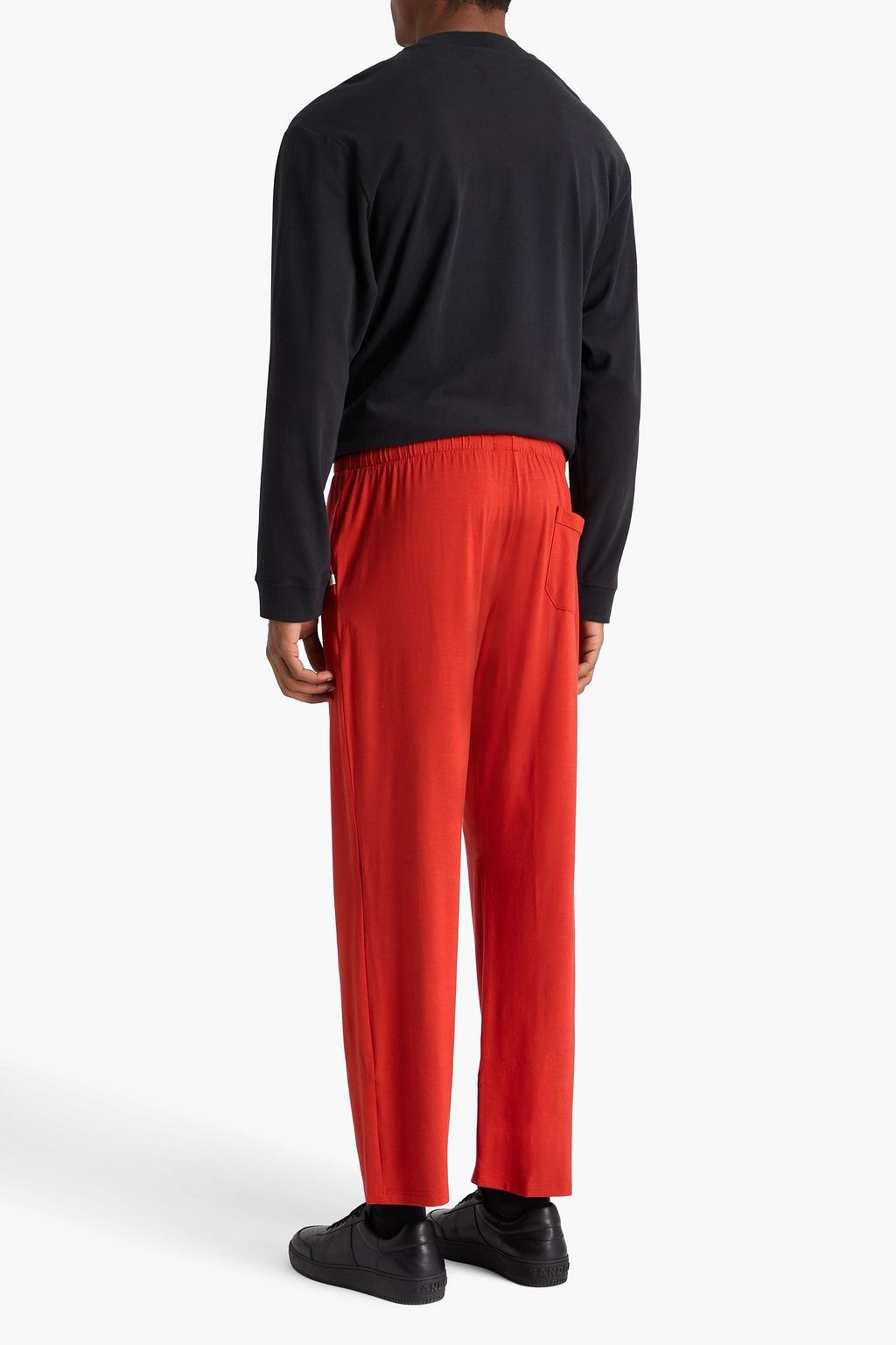 DEREK ROSE Basel modal-blend jersey sweatpants