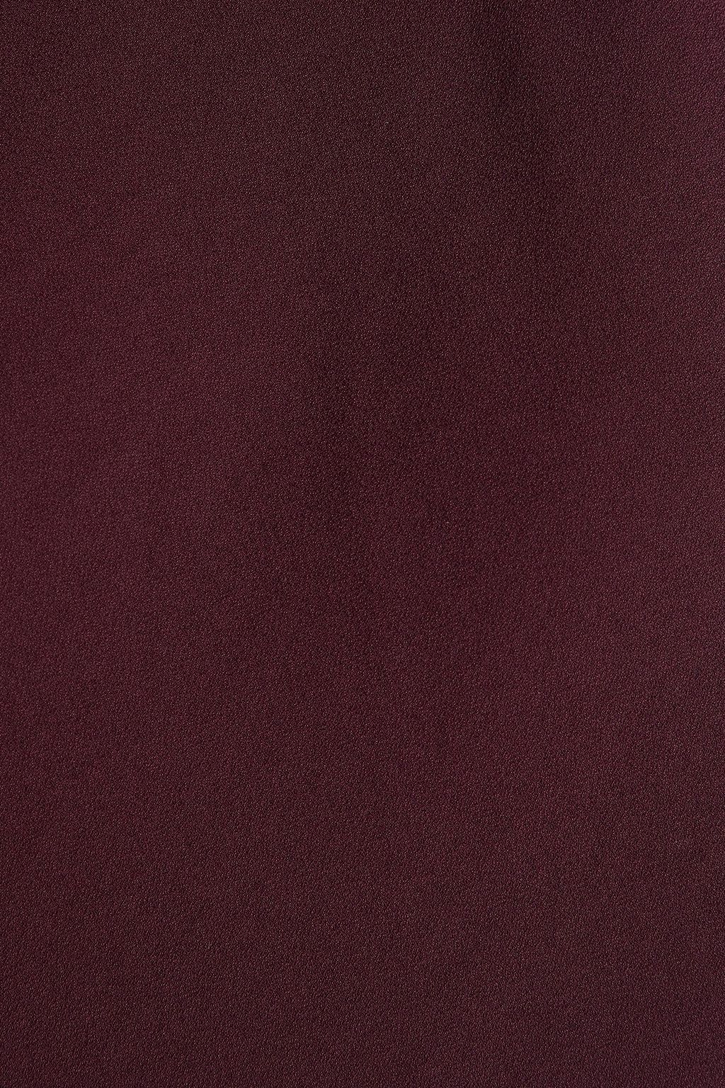 VINCE. One-shoulder crepe maxi dress