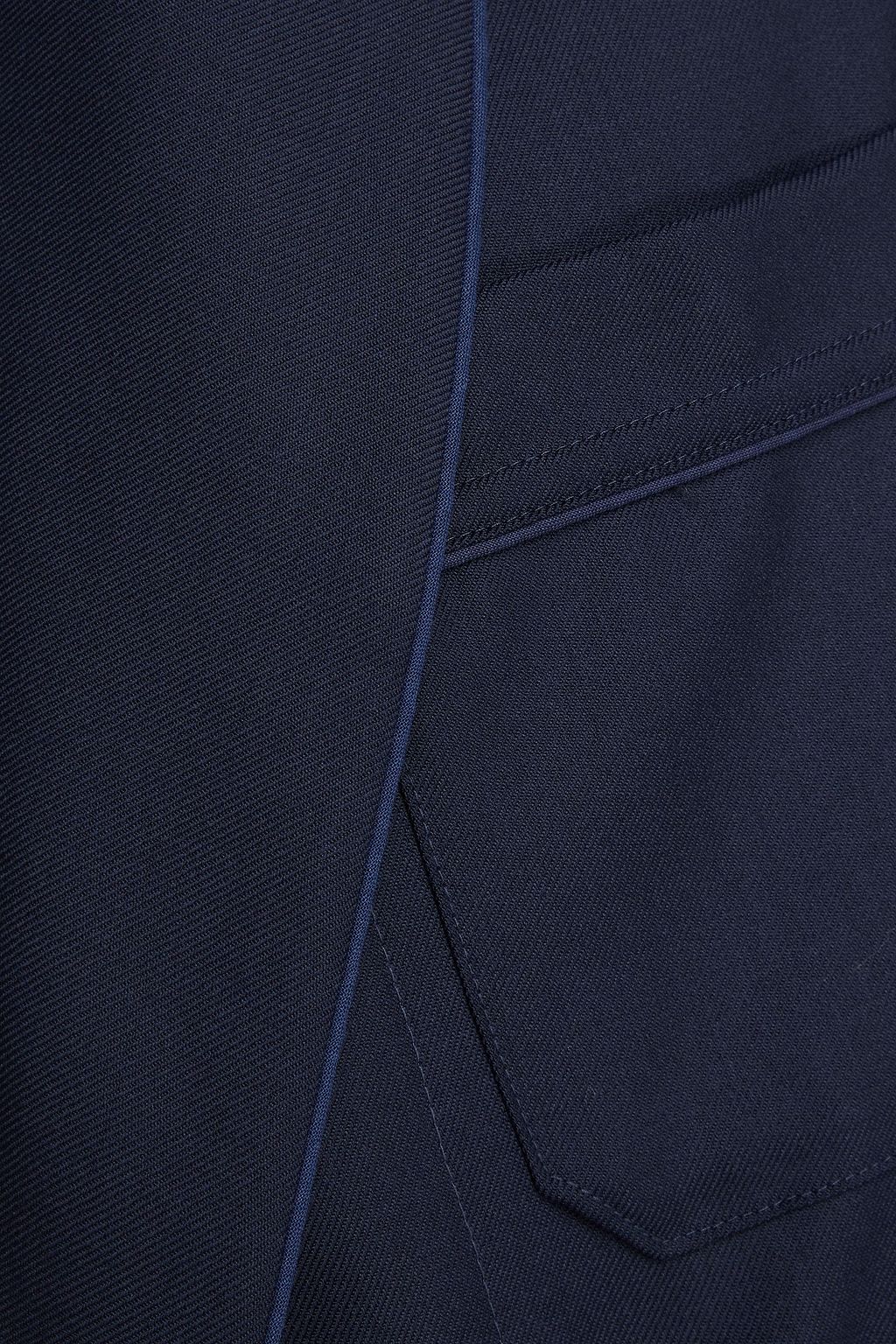 DEREK ROSE Westminster wool-twill robe