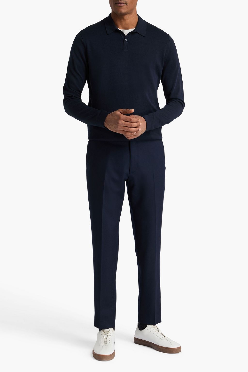 DEREK ROSE Jacob cotton polo shirt