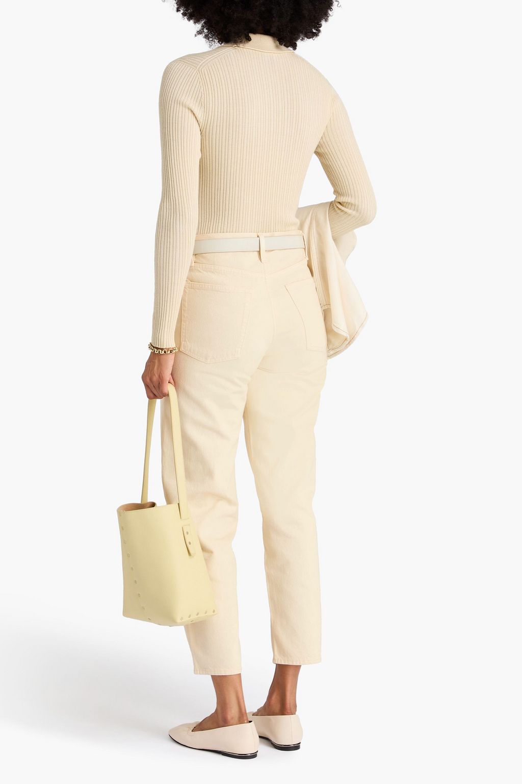 FRAME The Candle mid-rise tapered jeans