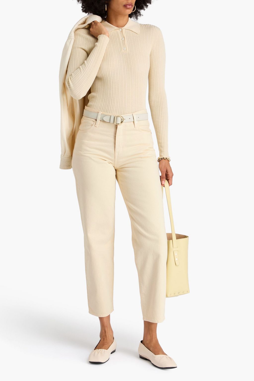 FRAME The Candle mid-rise tapered jeans