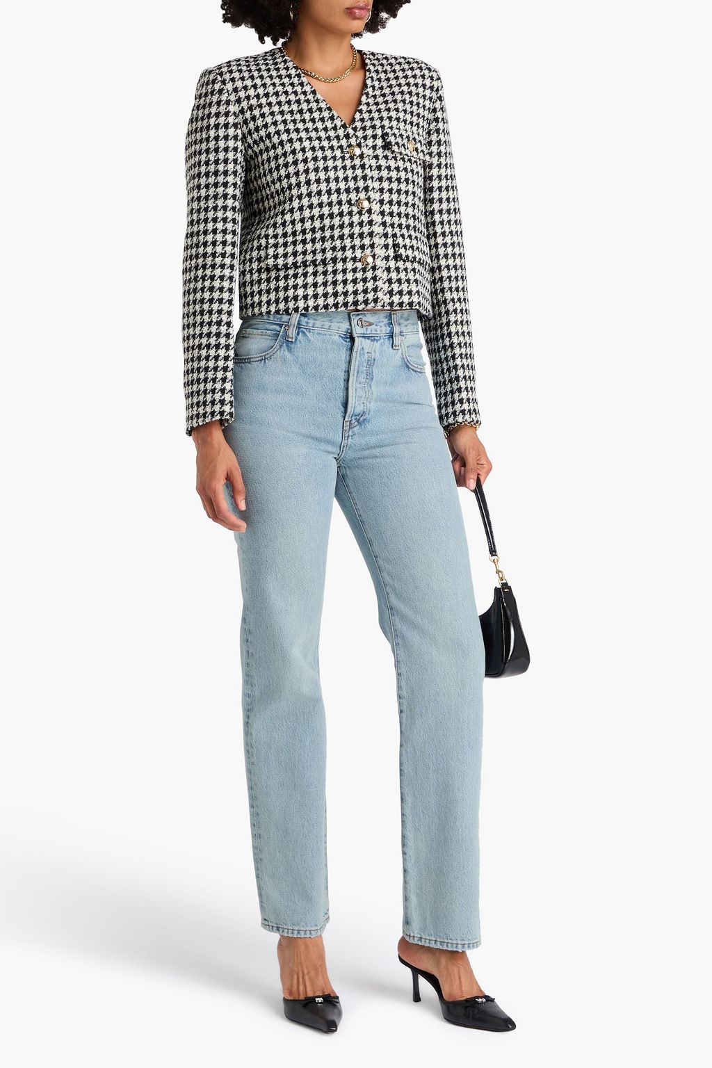 FRAME The Staple mid-rise straight-leg jeans