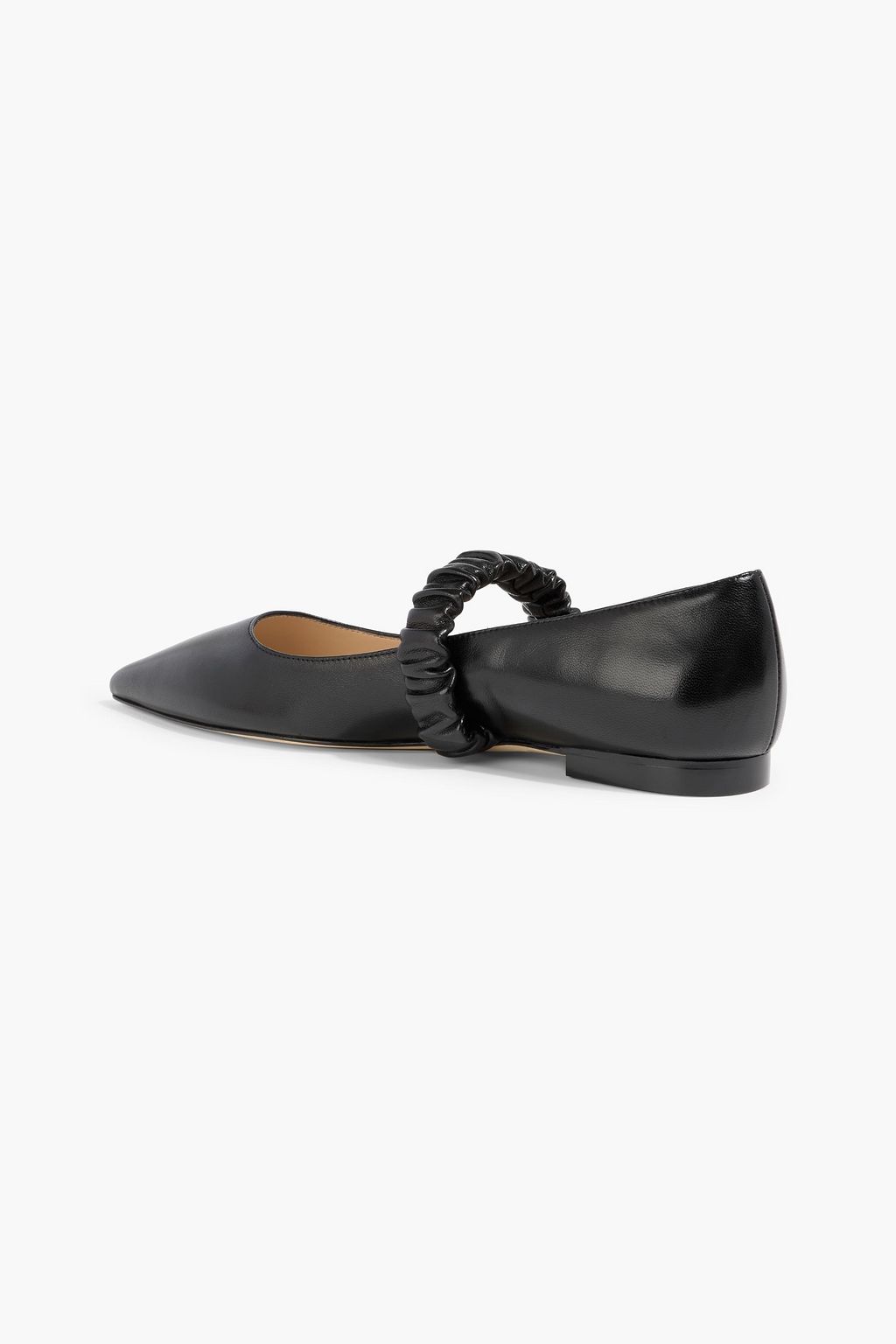 STUART WEITZMAN Maxine leather point-toe flats