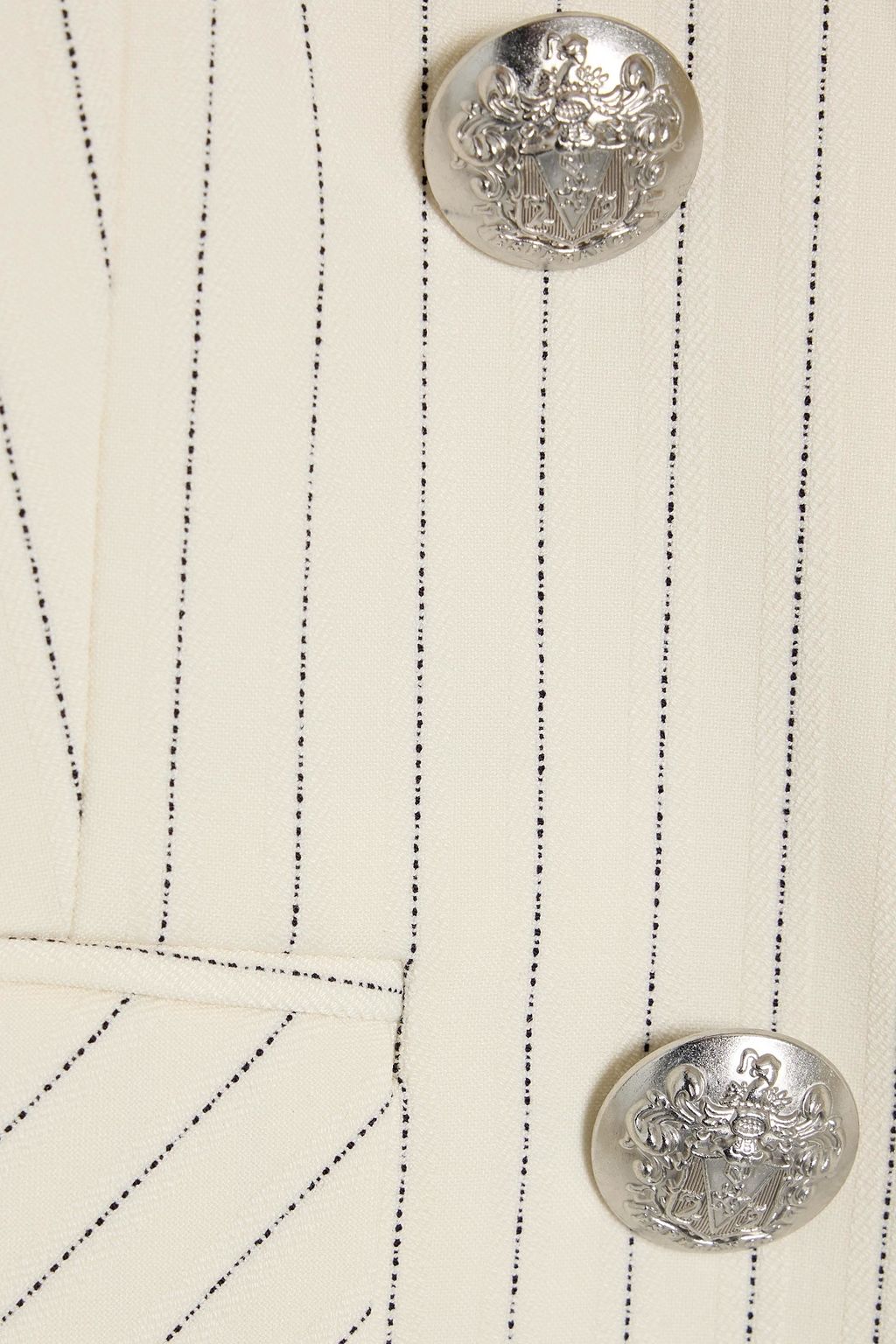 VERONICA BEARD Beacon Dickey pinstriped jacquard blazer