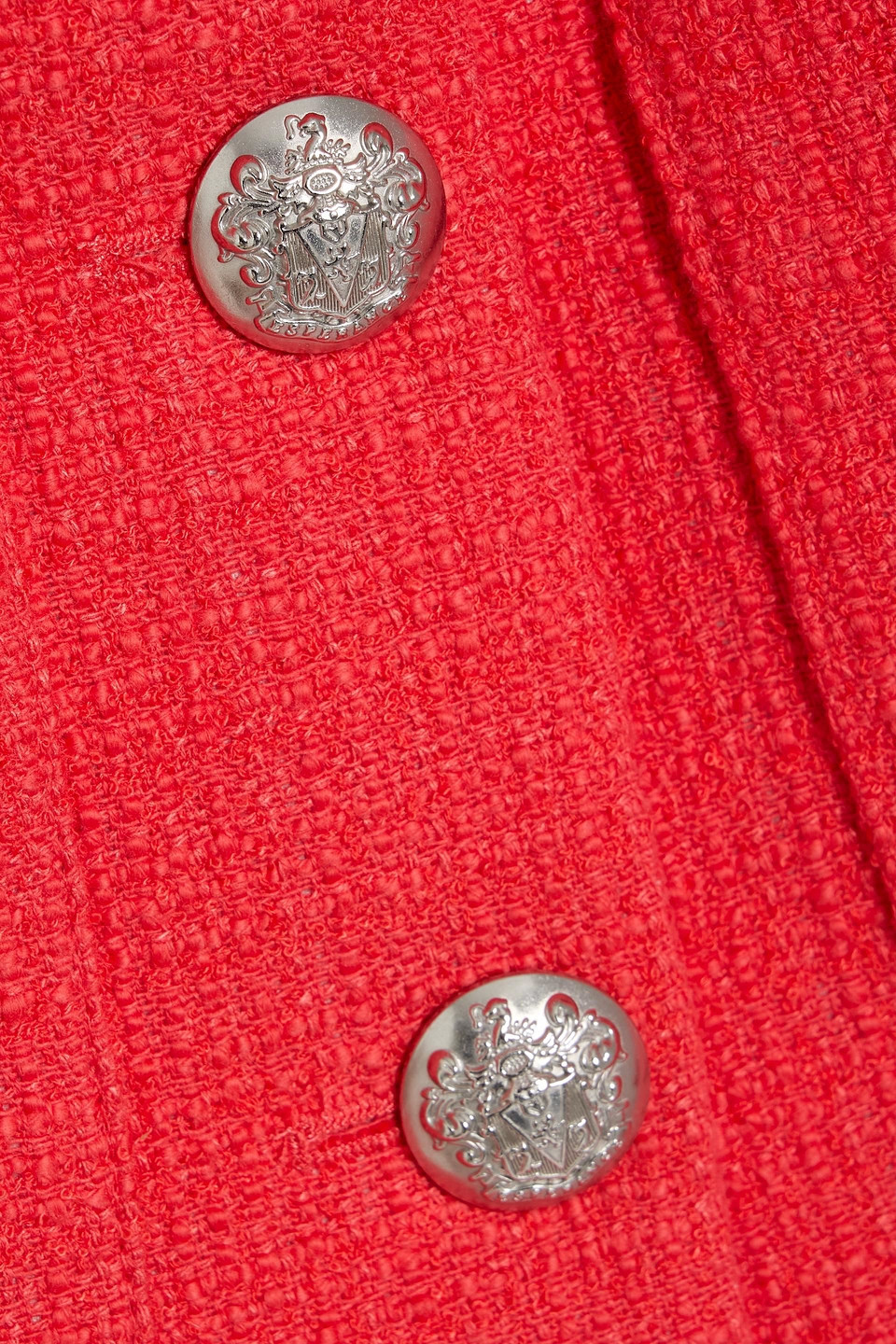 Veronica Beard Nathan Cotton-blend Tweed Jacket In Orange