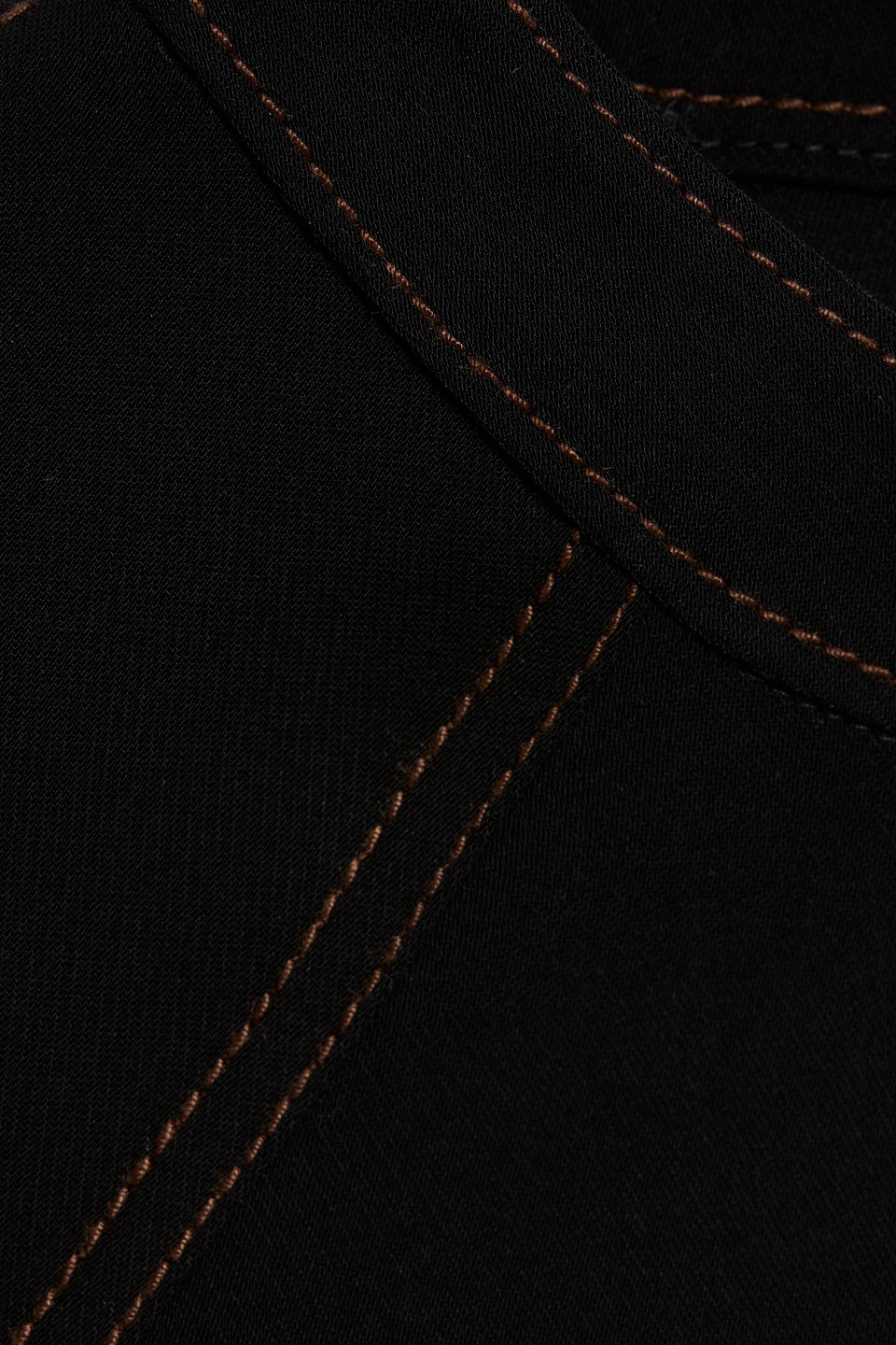 Veronica Beard Tena Cutout Cady Blouse In Black