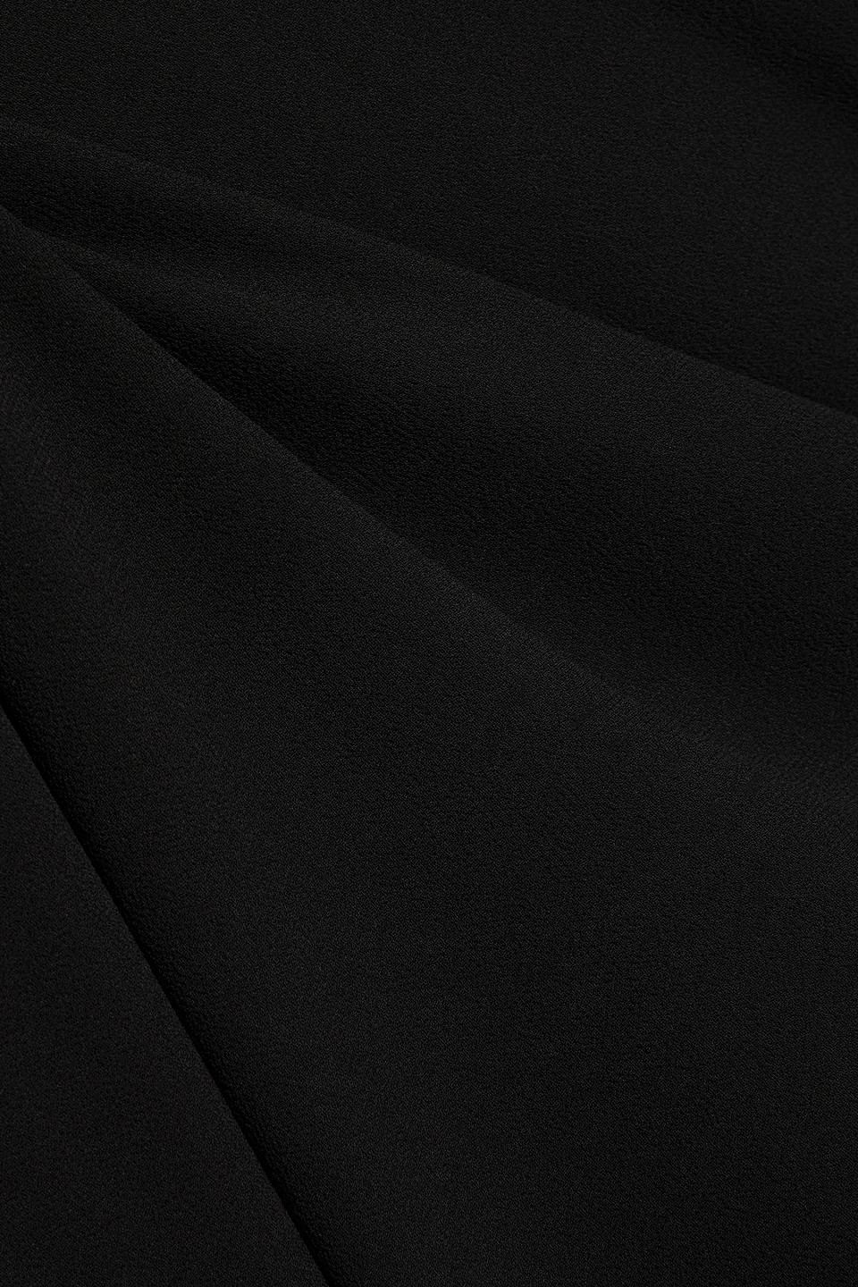 Mikael Aghal Chiffon Blouse In Black