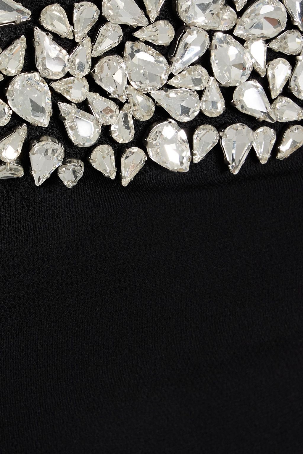 A.L.C. Elsie strapless crystal-embellished crepe mini dress