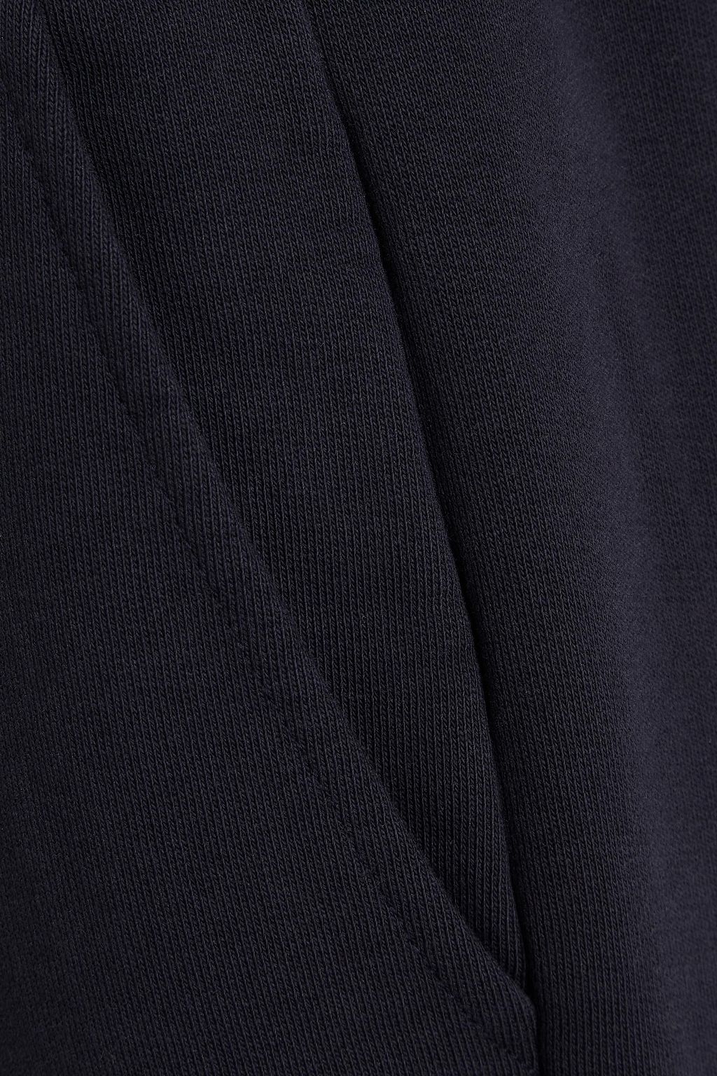 FRAME Cotton-blend fleece track pants