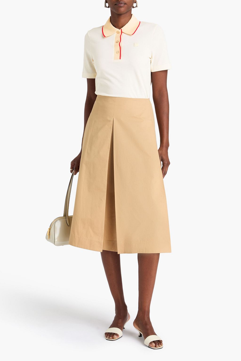 TORY BURCH Poloshirt aus Baumwoll-Piqué