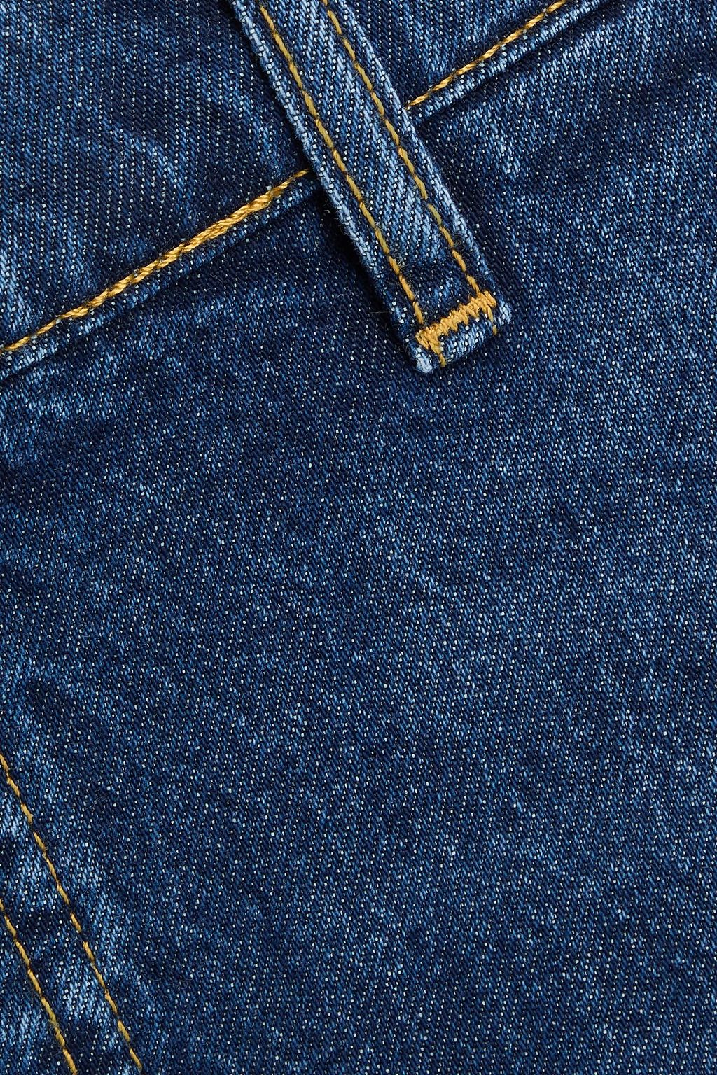 FRAME The Wide Trouser high-rise wide-leg jeans