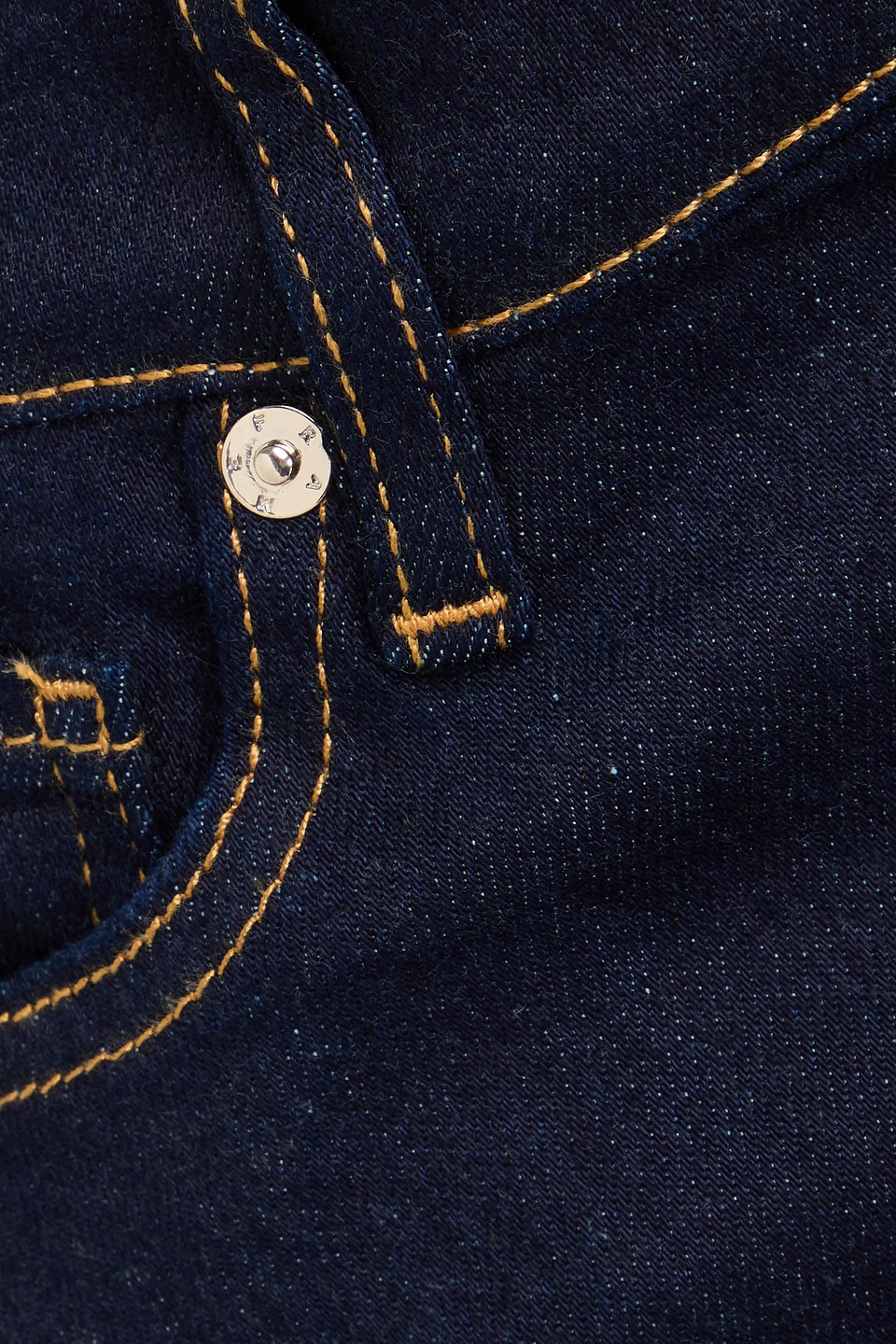 Frame Le High Flare High-rise Flared Jeans In Blue