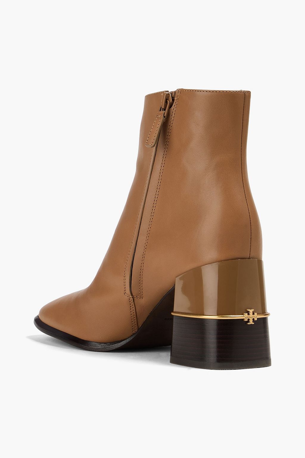 TORY BURCH بوت بطول الكاحل من الجلد