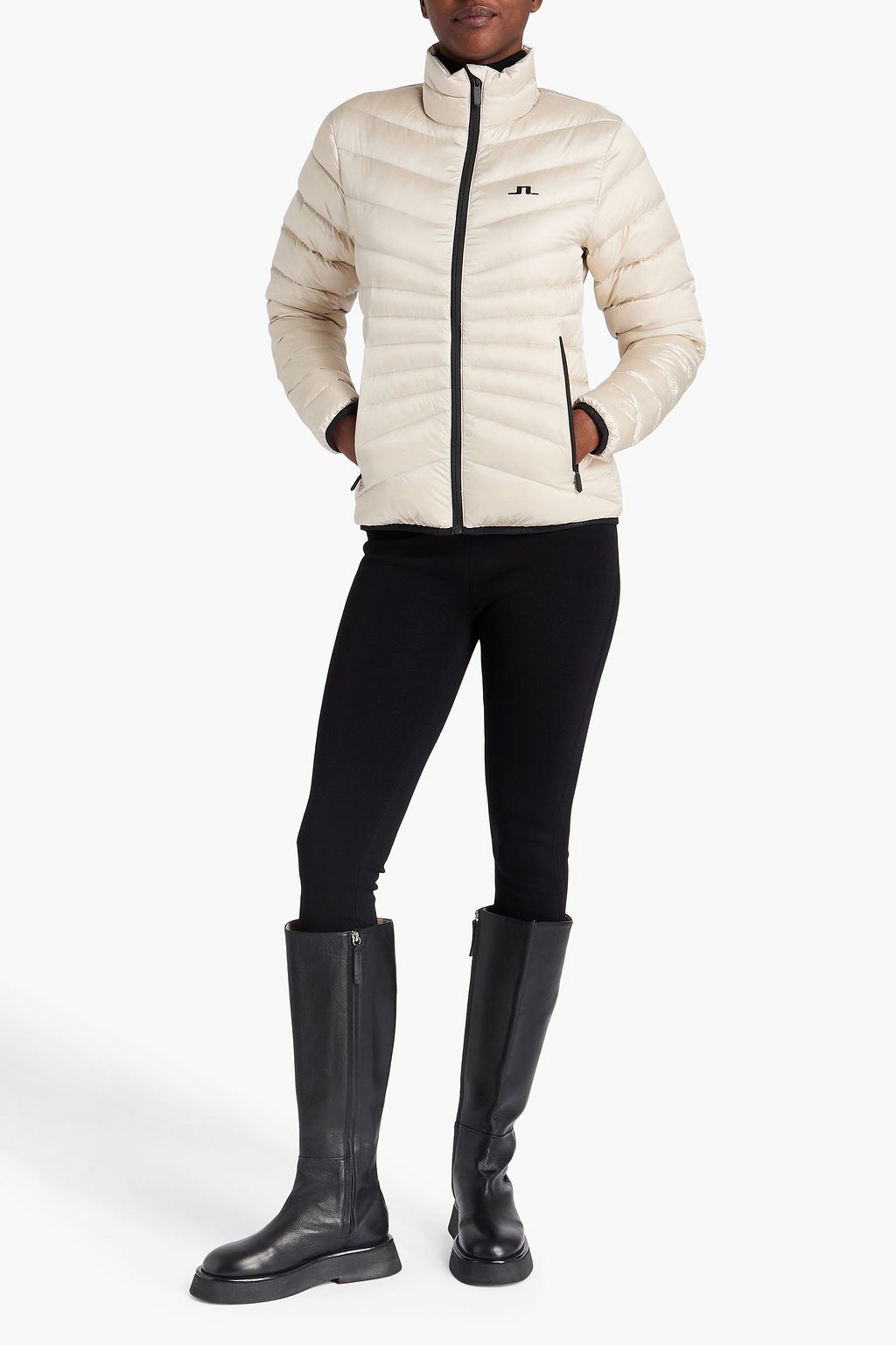 J. LINDEBERG Lara quilted shell down jacket