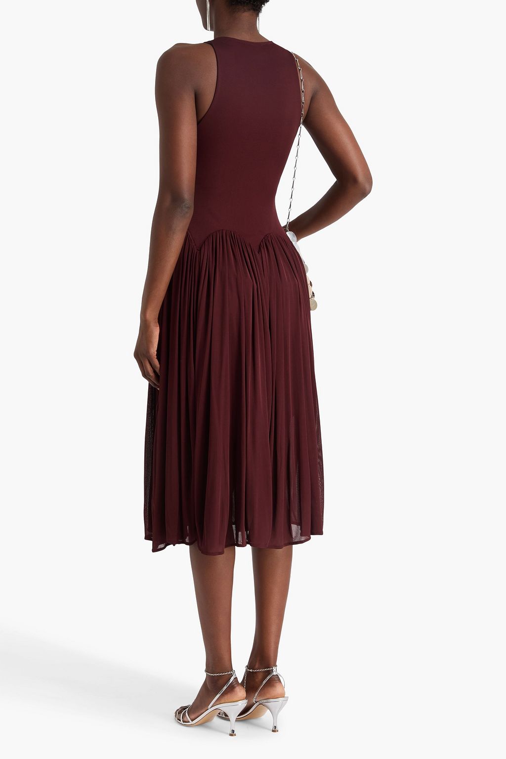 16ARLINGTON Maxikleid „Axar“ aus Jersey mit Raffung