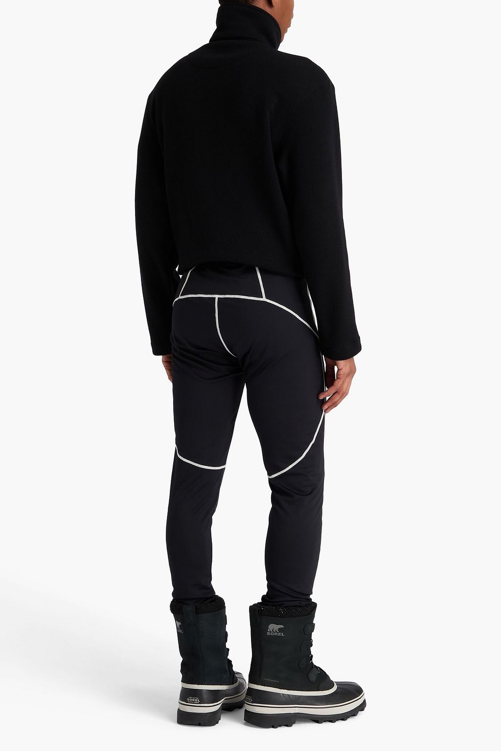 PERFECT MOMENT Ribbed jersey base layer