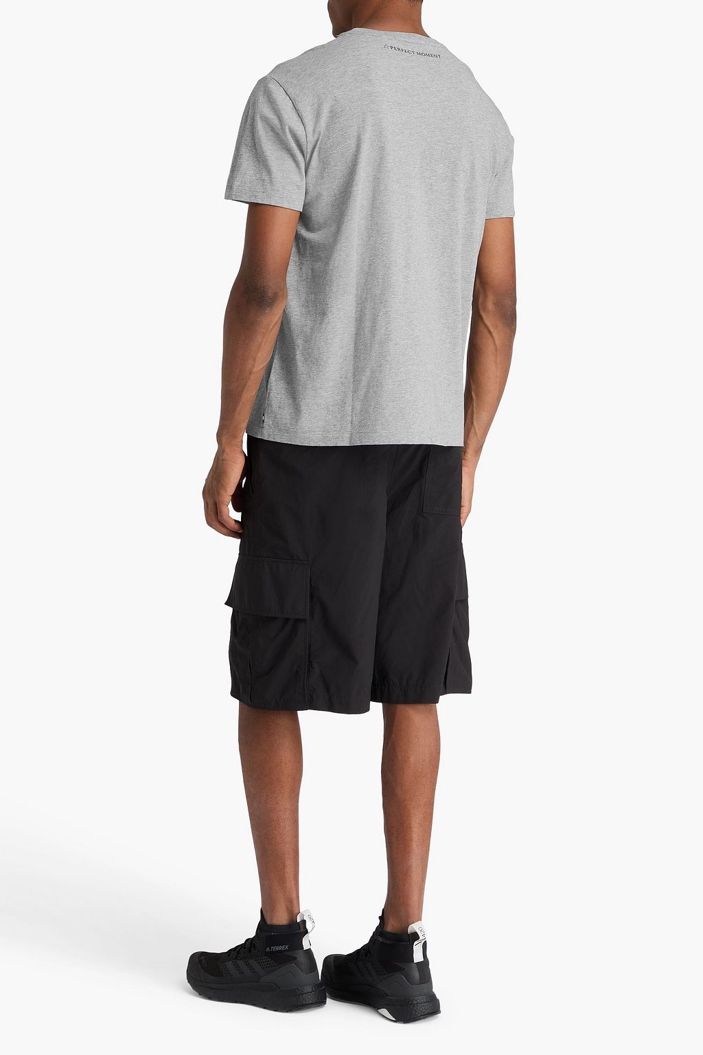 PERFECT MOMENT Printed cotton-jersey T-shirt