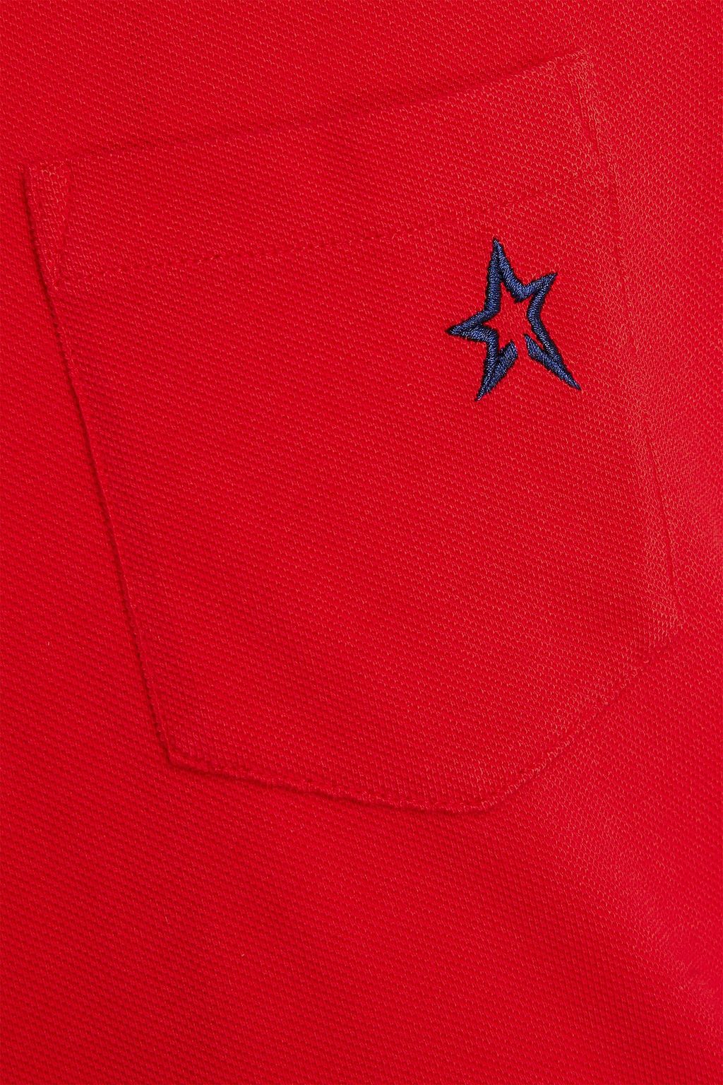PERFECT MOMENT Cotton-piqué polo shirt