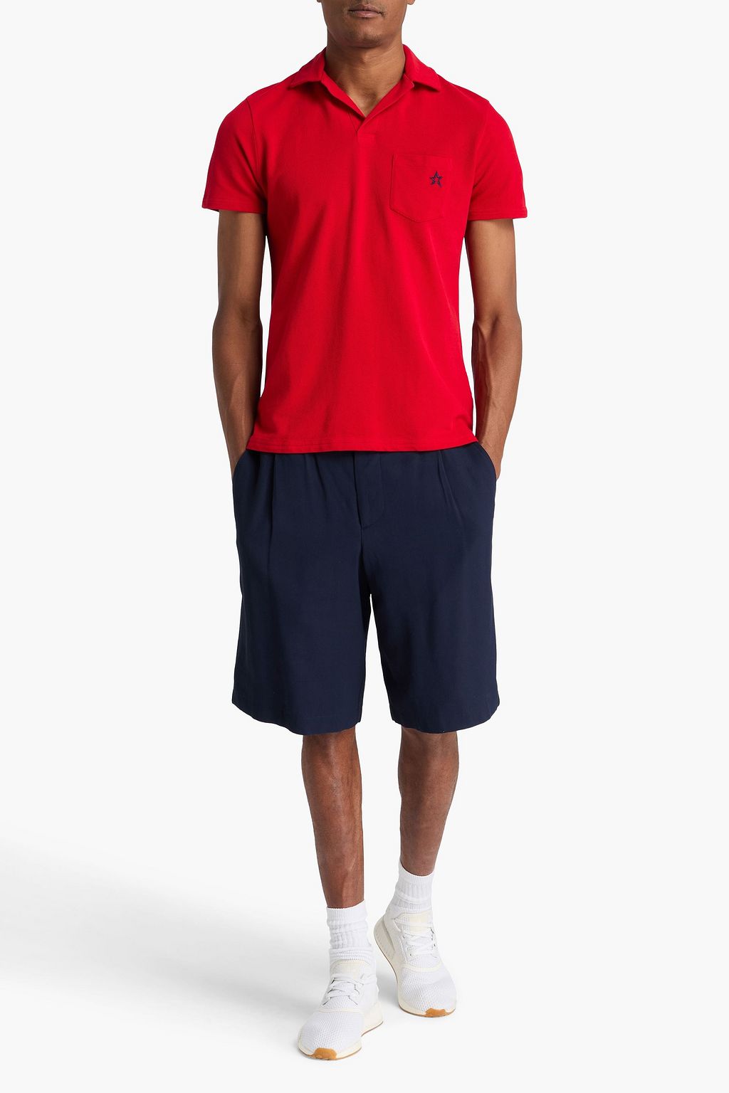 PERFECT MOMENT Cotton-piqué polo shirt