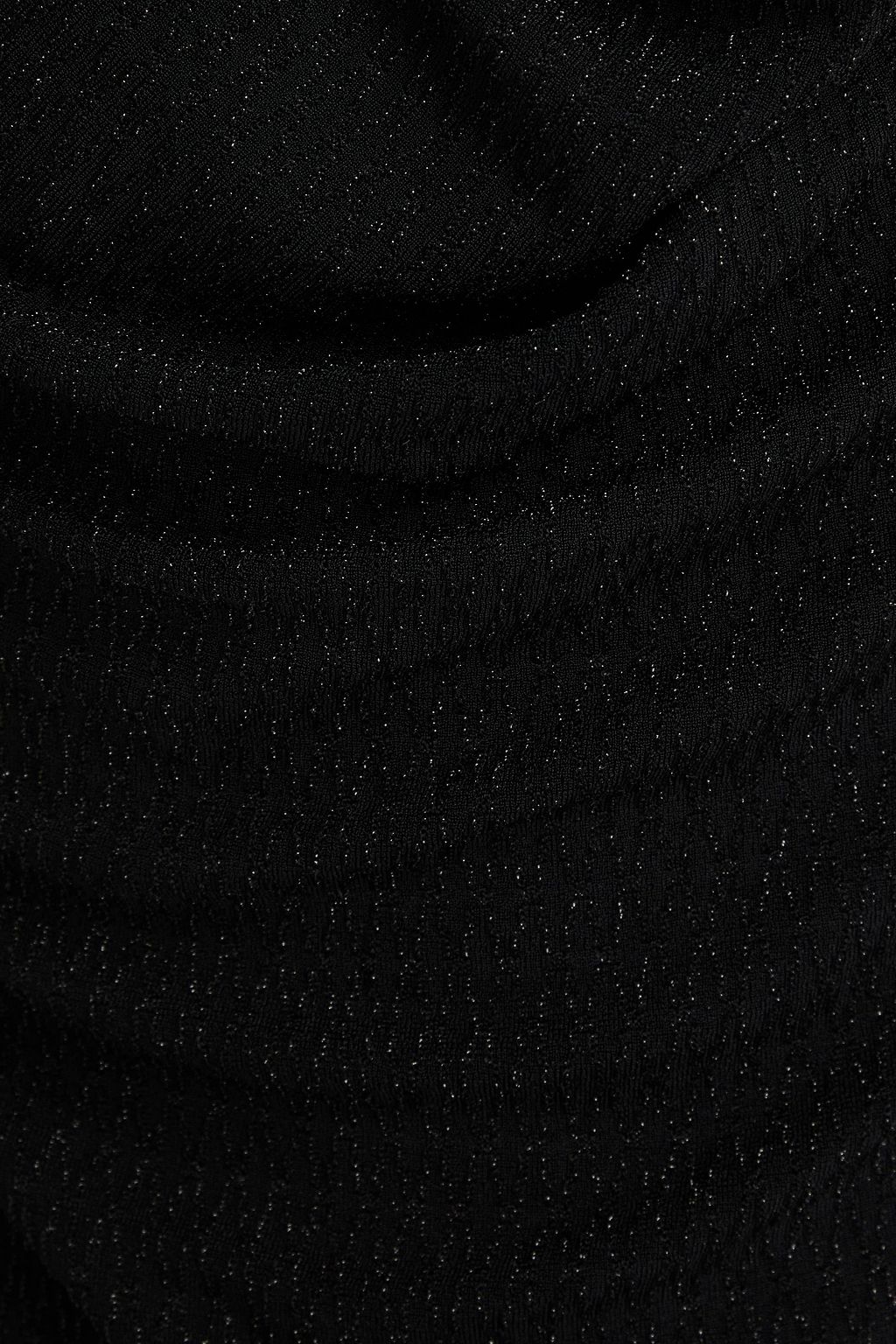 IRO Cutout metallic knitted top
