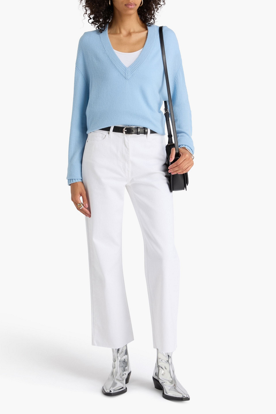  Iro - Cashmere Sweater - Blue - S 
